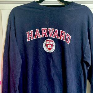 Harvard Long Sleeve T Shirt Size: Large